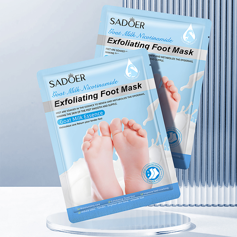 Foot Mask Peeling - SADOER Máscara de Leite de Cabra