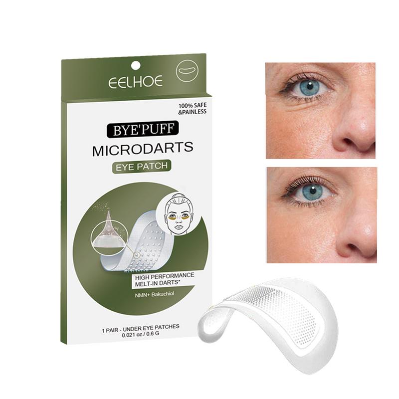 Microneedle Patch Eye - Ácido hialurônico sob o remendo do