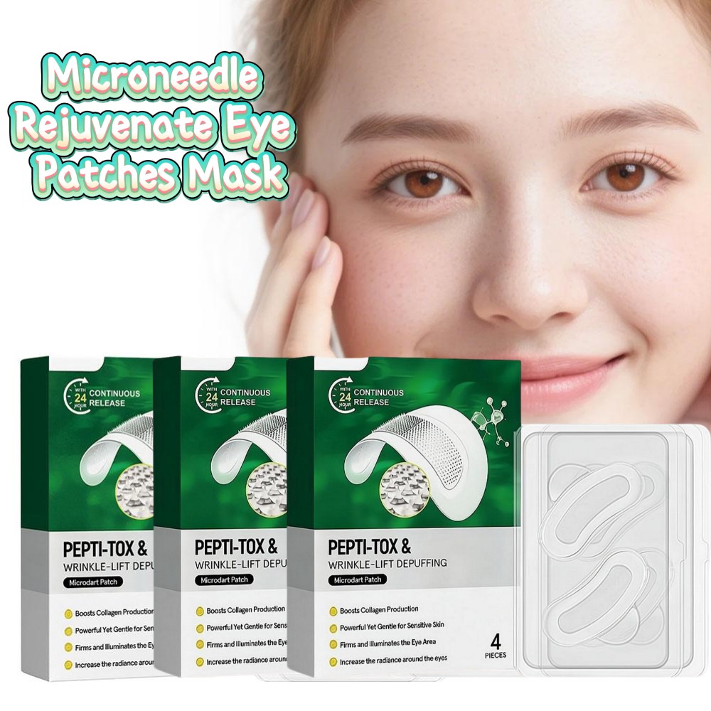 Microneedle Patch Eye - Máscara de Patches para Olhos com