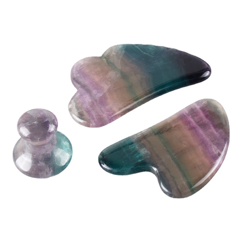 Spa Wellness Nature - Natural Jade Massager Board, Fluorita Gua