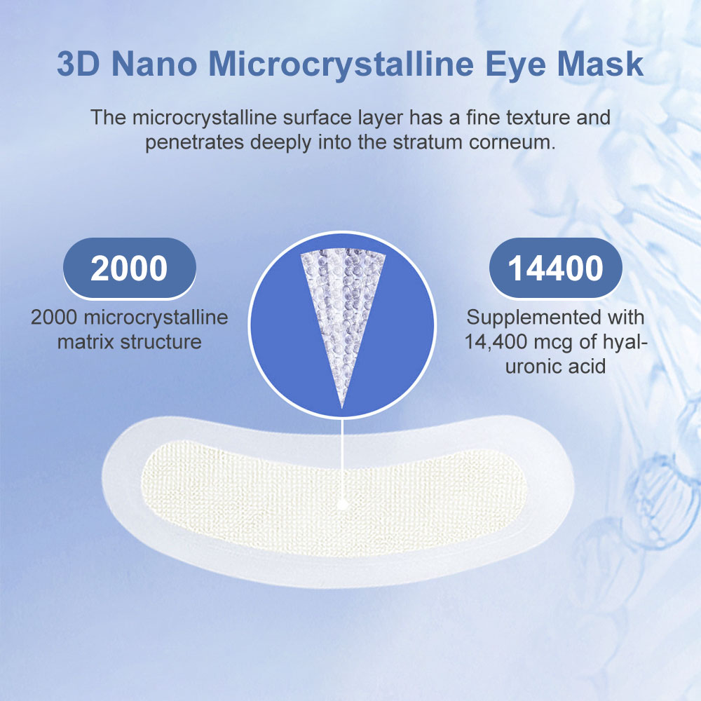 1 Par de Máscaras de Microagul - Microneedle Patch Eye avaliação e preço