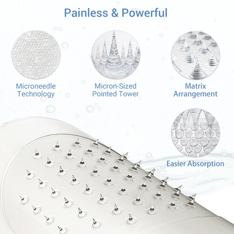 1 par ácido microagulha remend - Microneedle Patch Eye avaliação e preço