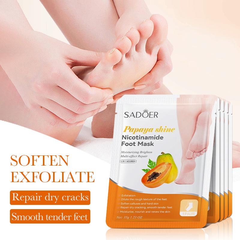 1 Par de Máscaras para os Pés  - Foot Mask Peeling avaliação e preço