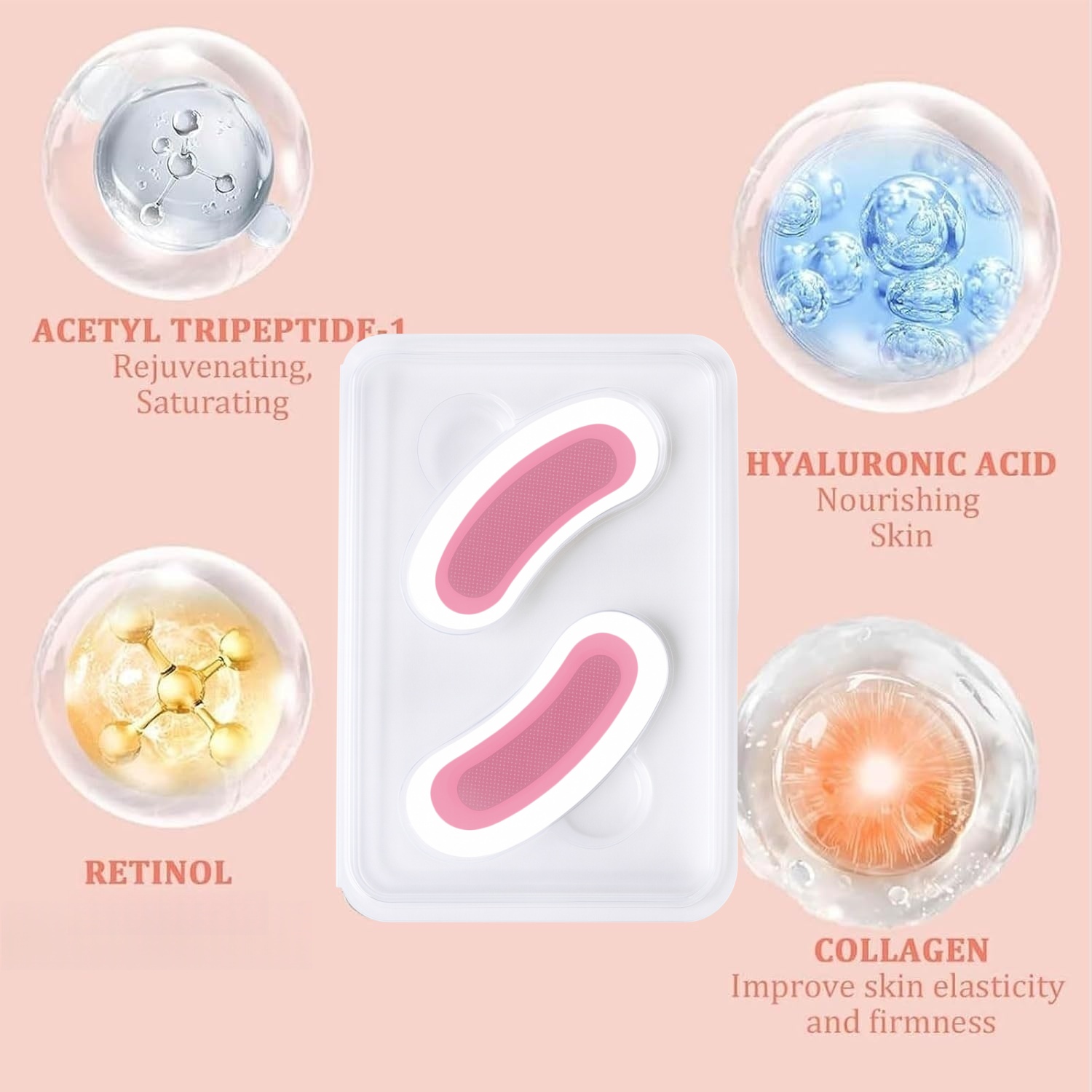 2PCS Adesivo para os olhos com - Microneedle Patch Eye avaliação e preço