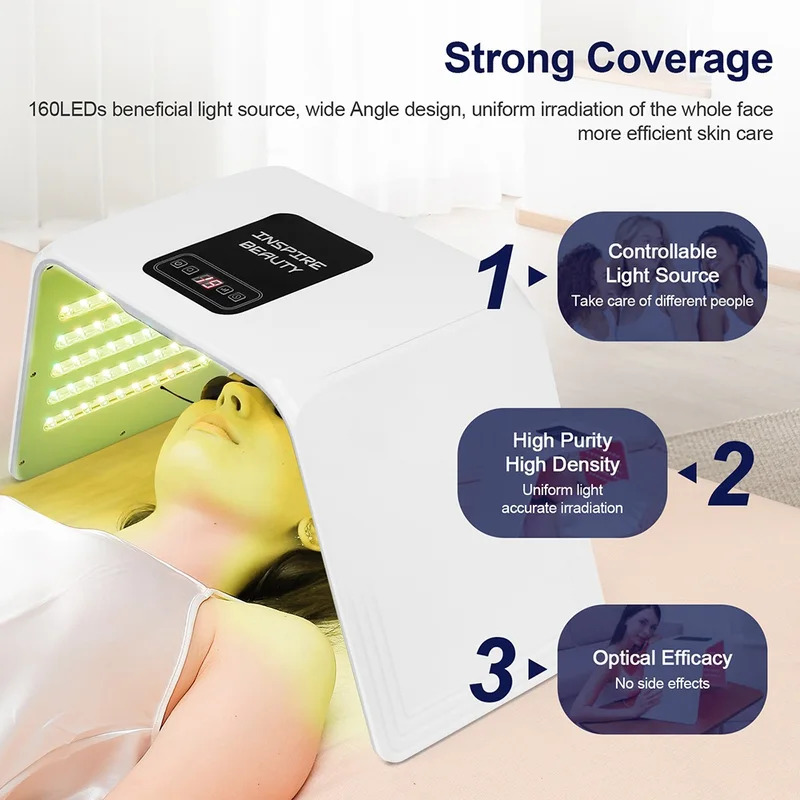 7 cores LED Photon Beauty Mask - Spa & Wellness Center Hotel Solverde avaliação e preço