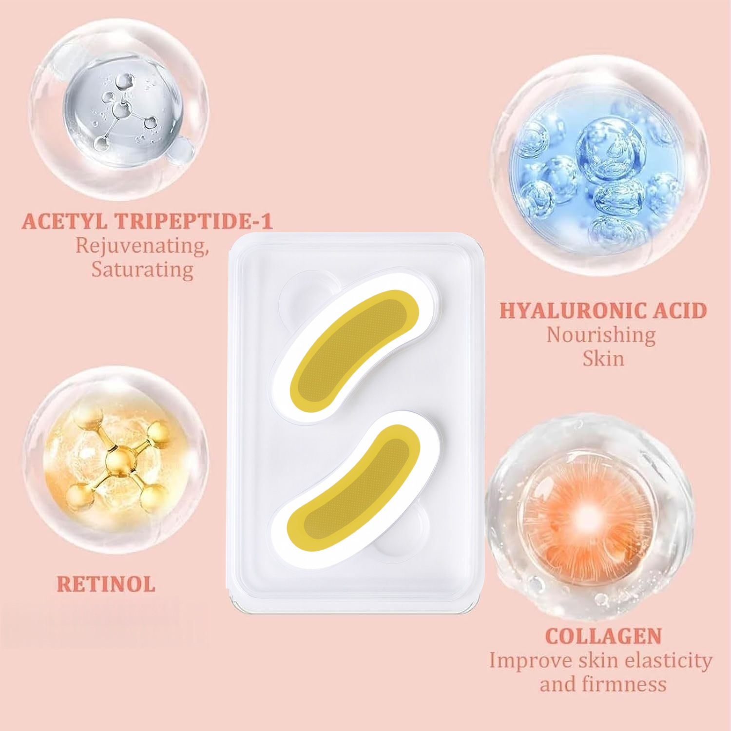 2PCS Adesivo para os olhos com - Microneedle Patch Eye avaliação e preço