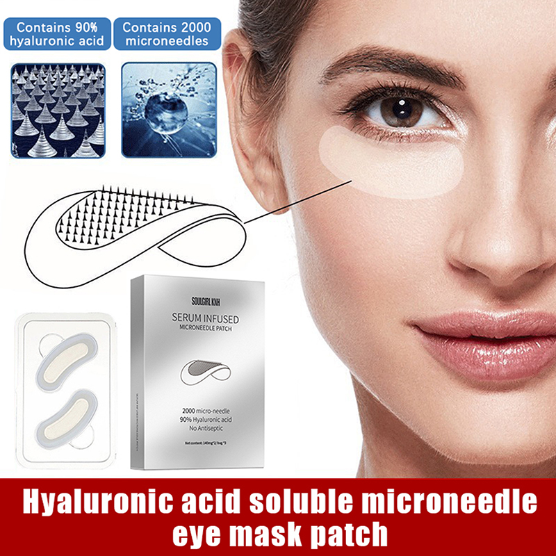 1/3 Pares de Máscaras de Micro - Microneedle Patch Eye avaliação e preço
